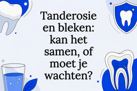 Tanderosie en bleken: kan het samen, of moet je wachten?